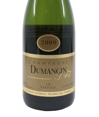 (image for) Dumangin Le Vintage Premier Cru 2009 [JS 92]